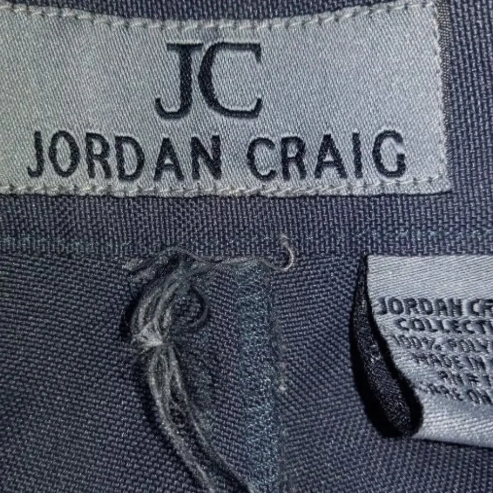 Jordan Craig Mens Cargo Pants Gray 32x30 Dressy Straight Leg Casual Trousers EUC - Picture 13 of 16